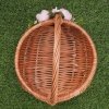 Koszyczek Wielkanocny Baniaczek 20 cm Kwiaty - Sklep z wiklina - zdjęcie 2